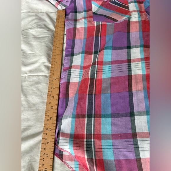 Wrangler 90s vintage shirt sleeve pearl snap medium western shirt colorful - Picture 9 of 10